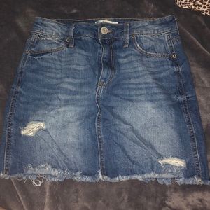 jean skirt